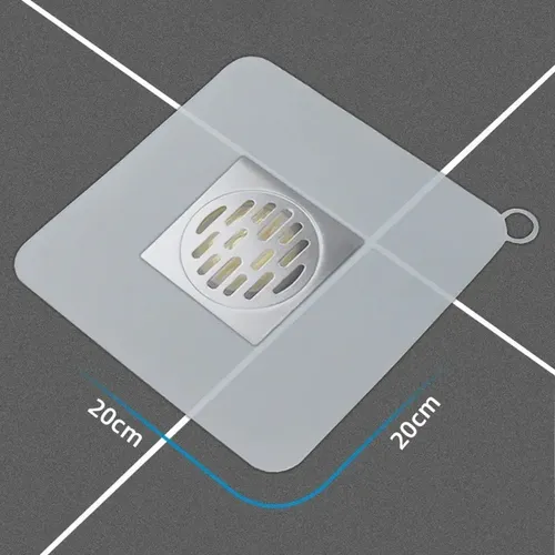 Tapa Grande 20cm transparente antiolor para coladera